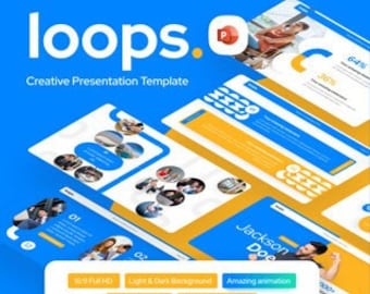 Loops Creative Multipurpose PowerPoint Template