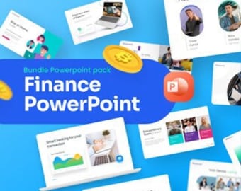 Financial Premium PowerPoint Template Pack | Fully Animated