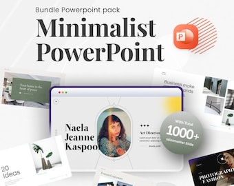 Minimalist Premium PowerPoint Presentation Template Fully Animated