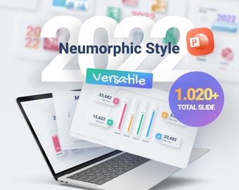 Versatile Neumorphic Premium PowerPoint Presentation Template