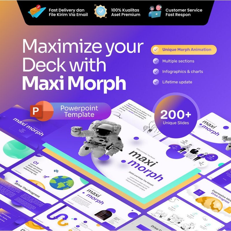 Powerpoint Morph Template - Etsy