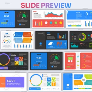 Swot Data Infographic Powerpoint Template | Best Powerpoint Template ...