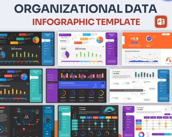 Organizational Data Infographic PowerPoint Template | Best PowerPoint Template, Easy to Edit, Professional PowerPoint Templates