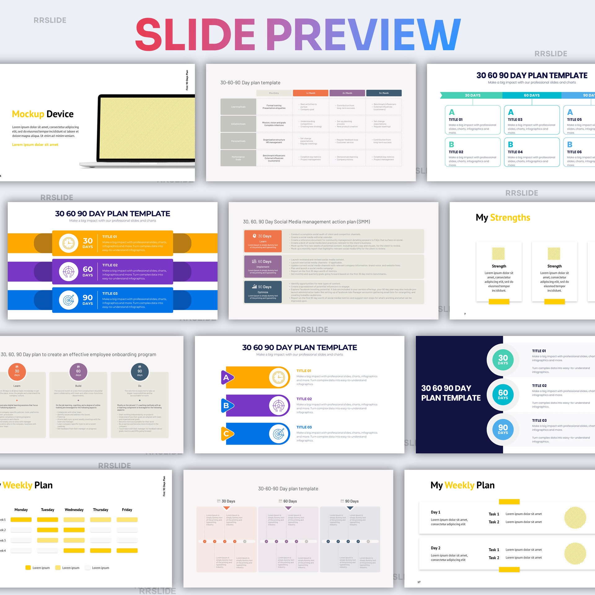306090 Day Plan Infographic Powerpoint Template | Best Powerpoint ...