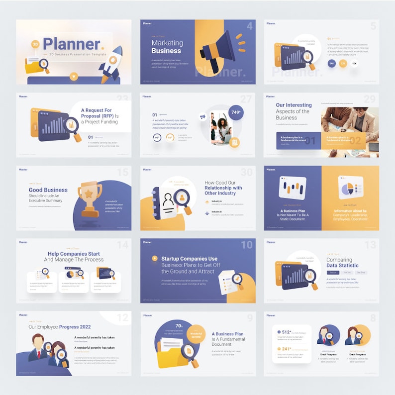 3D Premium PowerPoint Template Pack Fully Animated image 3