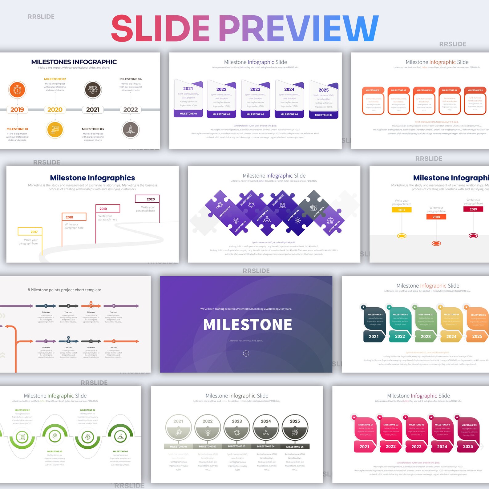 Milestone Program Powerpoint Template Milestone Infographic Powerpoint Template | Best Powerpoint Template ...