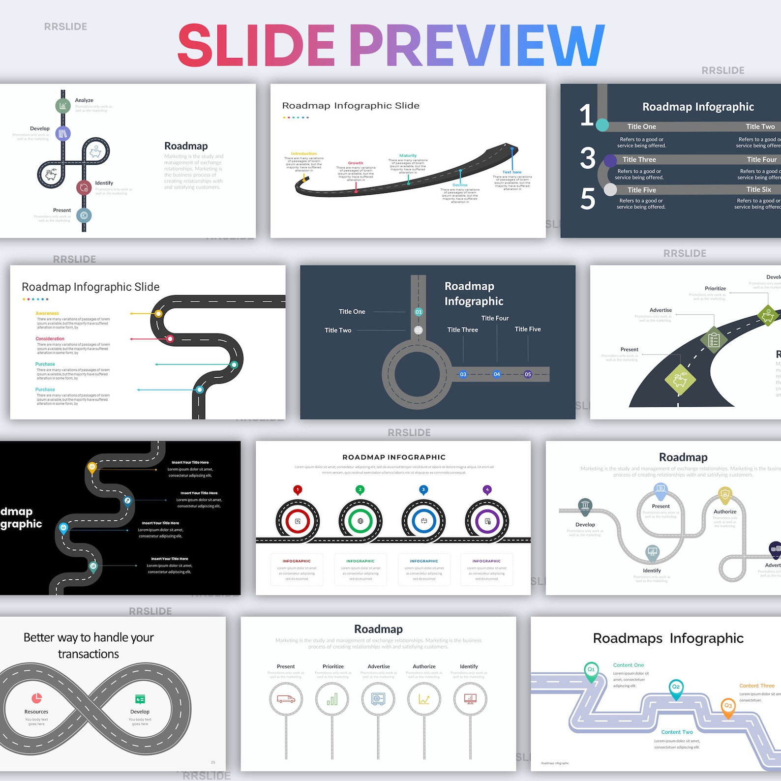 Roadmap Infographic Powerpoint Template | Best Powerpoint Template ...