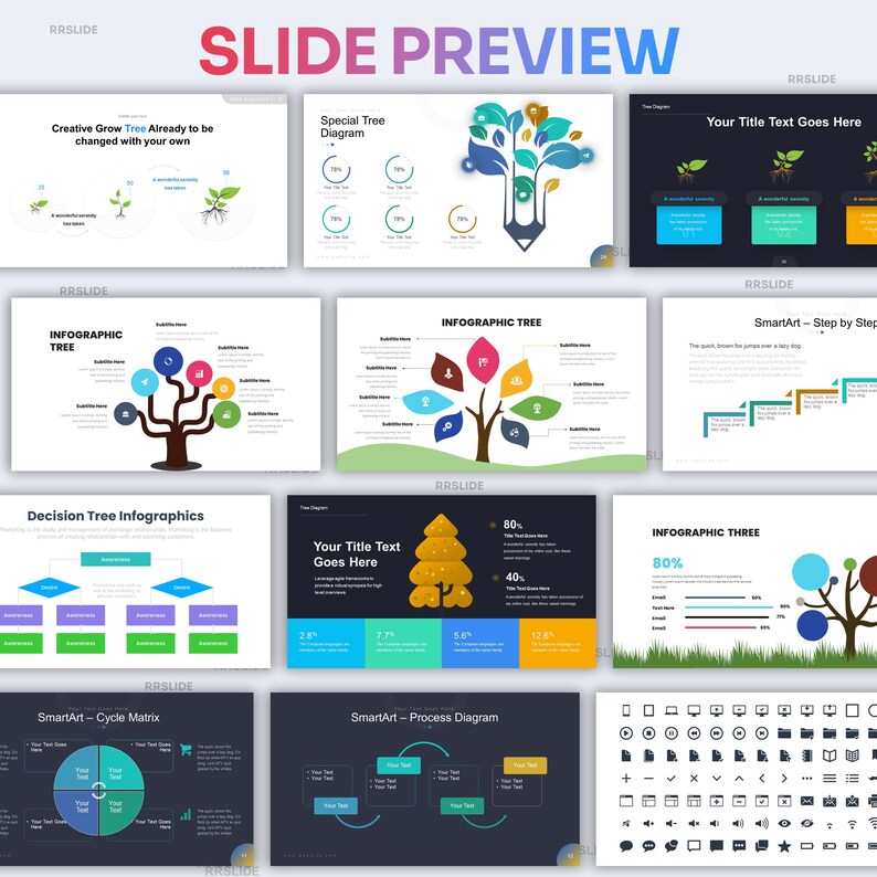 Decision Tree Infographic Powerpoint Template | Best Powerpoint ...