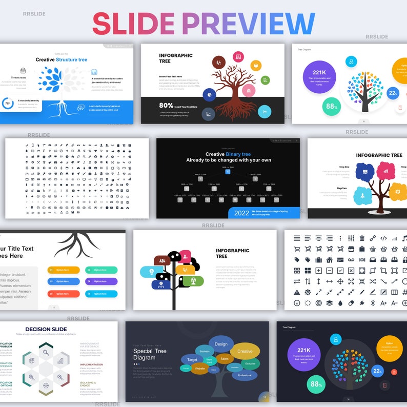 Decision Tree Infographic Powerpoint Template | Best Powerpoint ...
