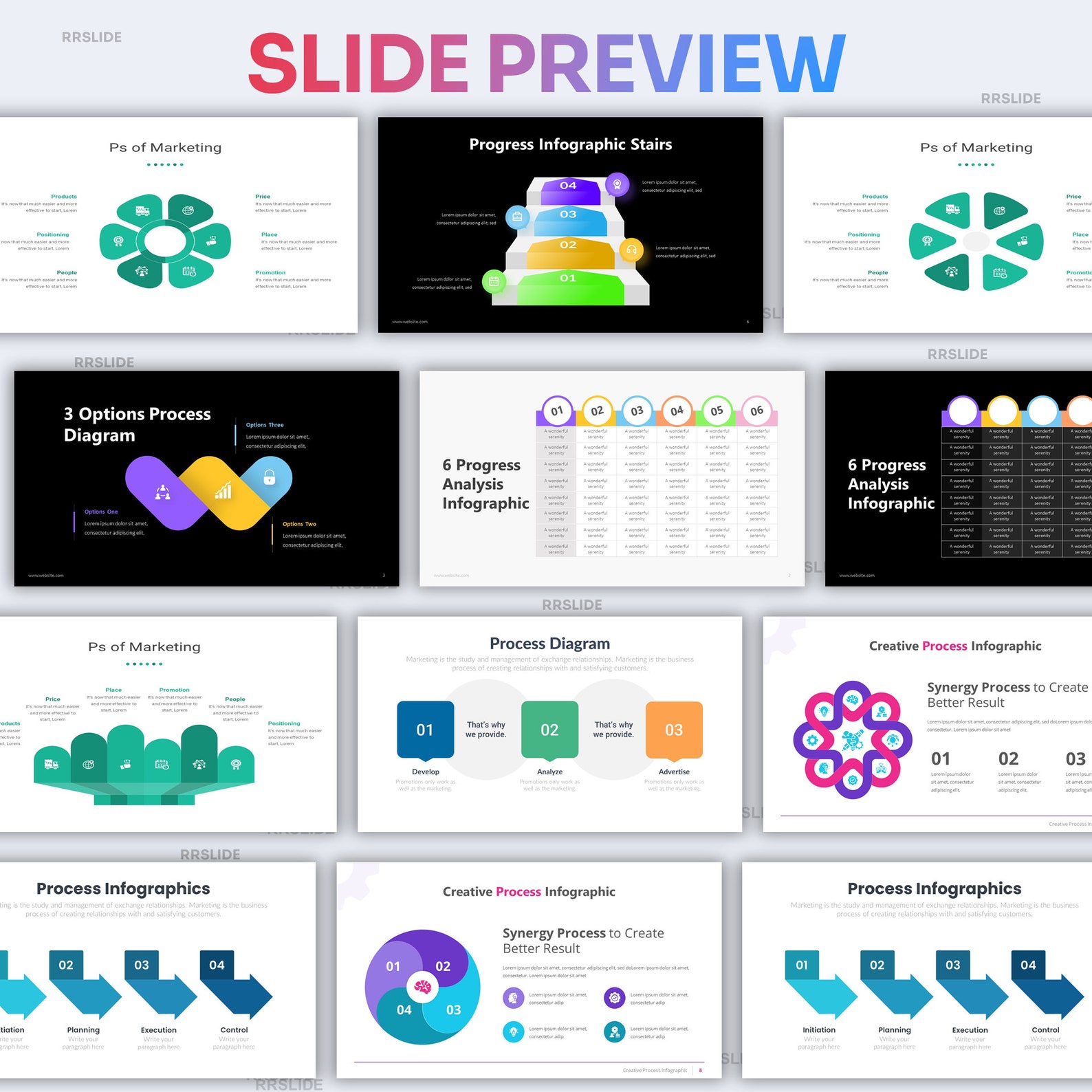 Process Infographic Powerpoint Template | Best Powerpoint Template ...