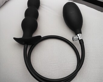 Aufblasbarer Analplug,Flüssigsilikon,Anal Expander,Anal Expander für Männer und Frauen,Anal Expander Ballon