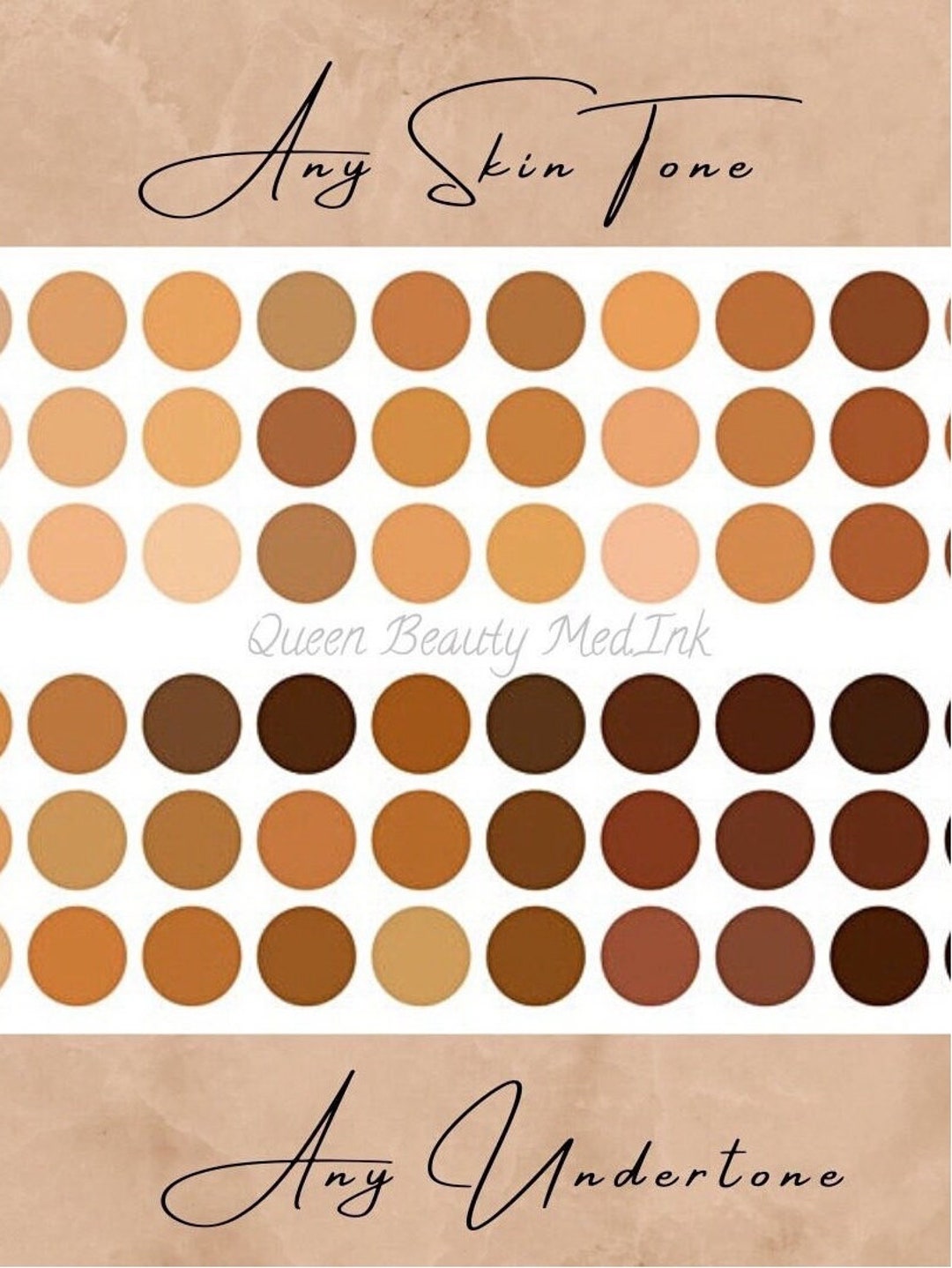 Permanent Make up INK LIST for Stretch Marks & Scars Etsy