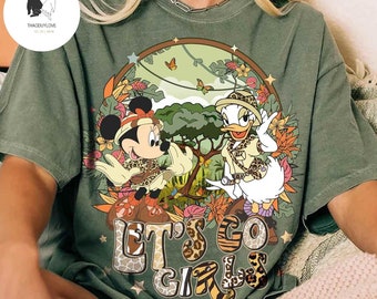 Vintage Minnie Daisy Animal Kingdom shirt, Disney Girls Trip Shirt, WDW Magic Kingdom Shirt, Girls Disney Family Safari Trip 2025 shirt
