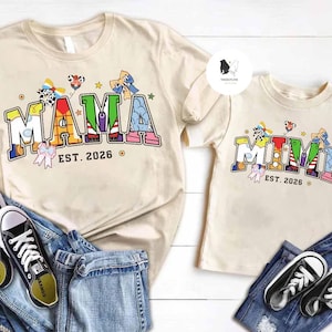 Toy Story Mama Mimi shirts, Happy Mother's Day shirt, Disney Mama shirts, Mother and Daughter Tee, Disneyworld Family shirt, Disney Trip Tee image 1