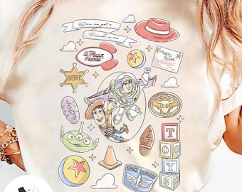 Retro Toy Story Shirt, Toy Story Friends shirt, To Infinity and Beyond Shirt, You've Got A Friend Shirt, Toy Story Land, Disneyland Trip Tee