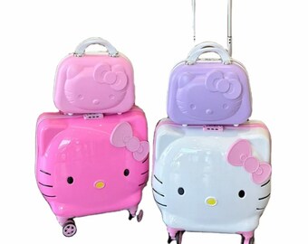 Kawaii Kitty 20 inch Kids luggage set/Kids Suitcase