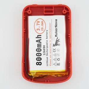 Lilygo T-Deck Plus-achterklep met gps-sleuf en SMA-compatibiliteit. Schroeven (meegeleverd) Meshtastic Alley Chat T Deck van Alley Cat