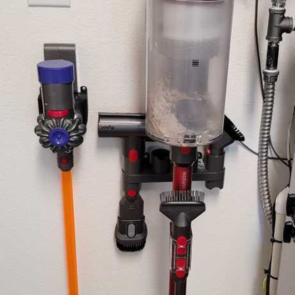 Extra Strong Handy Dyson Toy Vacuum Holder - Durable Wall Mount for Playtime Fun