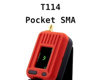Heltec T114 V2.0 & V1.0 Pocket SMA-fodral för körning Meshtastic av Alley cat