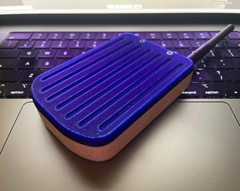 Dual Color Lilygo T-Deck case w/GPS mod and SMA compatibility Meshtastic