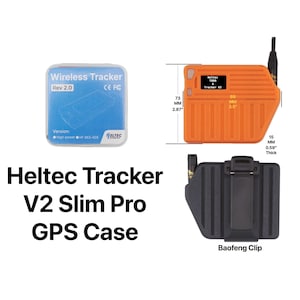 Heltec Tracker V2 Gehäuse für Meshtastic & Meshcore von Alley Cat