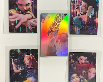 Kpop Demon Hunters McDonald’s Cards Huntrix Set
