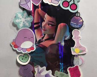 Kpop Demon Hunters McDonald’s Decorated Zoey Photocard
