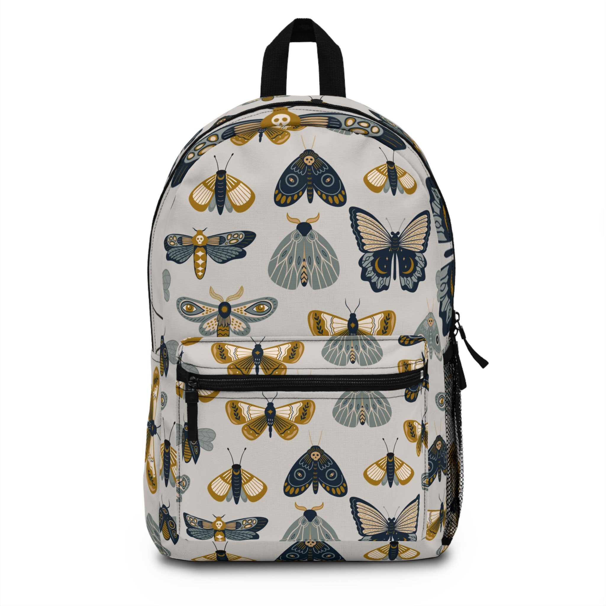 Butterfly Blue Pattern Print Premium Backpack main image 1