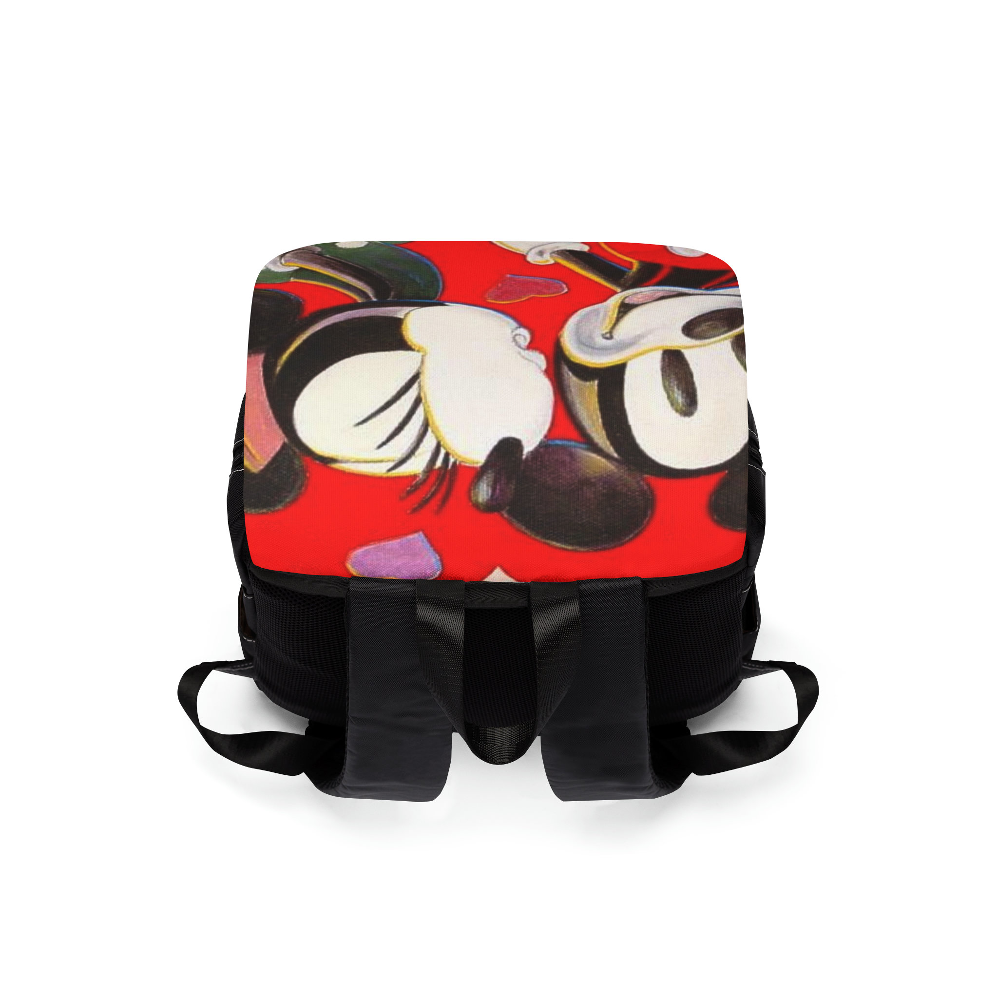 Discover Mickey And Minnie Disney Unisex Casual Shoulder Backpack