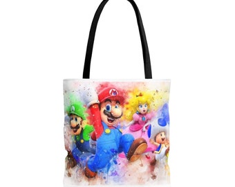 Mario Tote Bag (AOP)