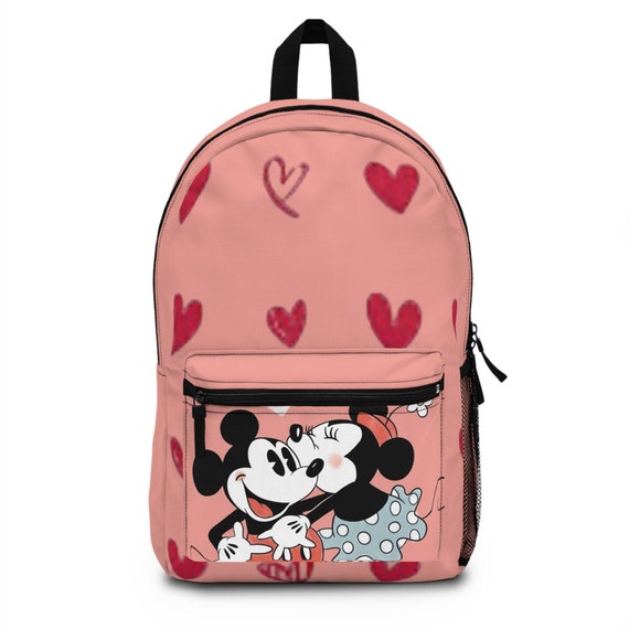 Mickey and Minnie Mouse Backpack Etsy Ireland