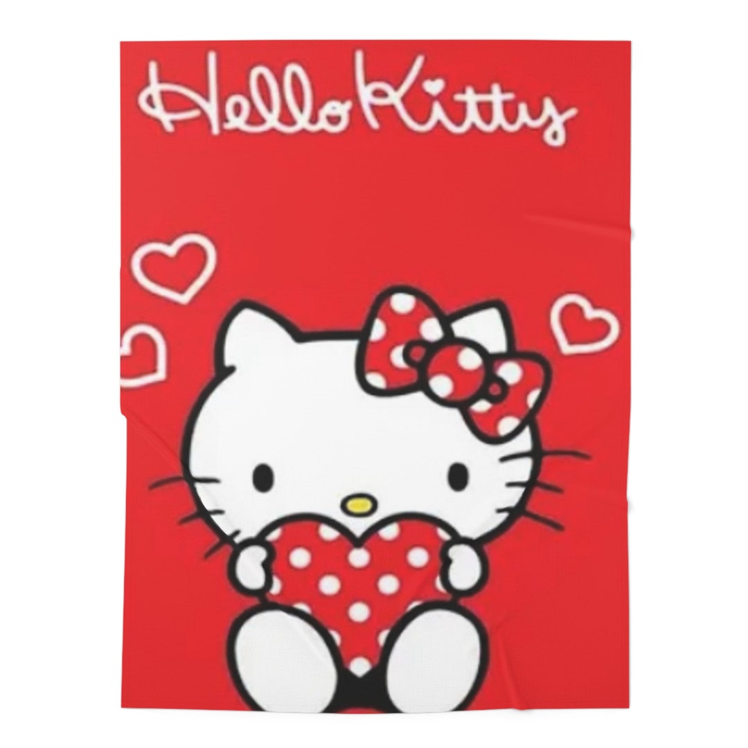 Hello Kitty Baby Swaddle Blanket Etsy
