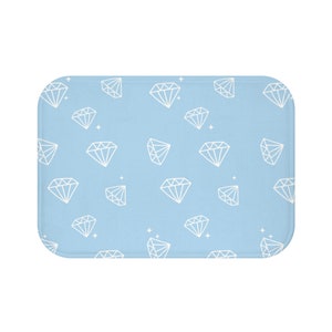 Diamonds Bath Mat