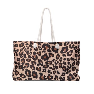 Leopard print Weekender Bag