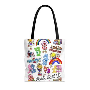 1980 dibujos animadosTote Bag (AOP)