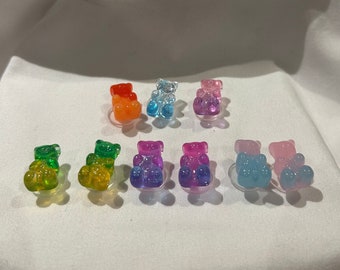 Gummy Bear Resin Croc Charm Jibbitz