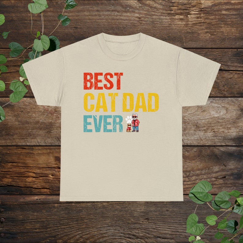 Best Cat Dad Ever Shirt Cat Dad Shirt Cat Gift for Men Cat Lover Gift