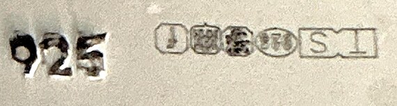 Hammered Solid Silver Cuff - image 8