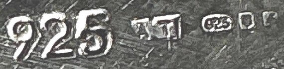 Designer Cuff, Solid Silver 1961 - image 5