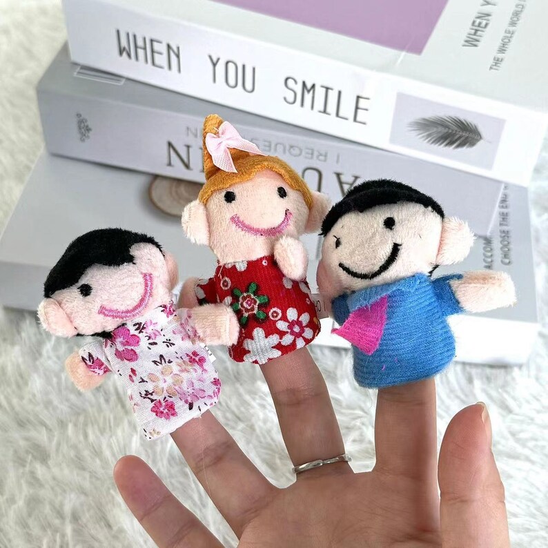 Hand Puppet Set Premium Quality Soft Plush Hand Puppets for Kids for