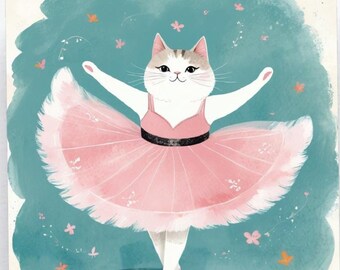 Ballet Dance Kitty Cats