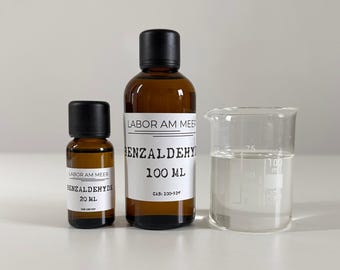 Benzaldehyde – High-Purity Almond–Cherry Aroma Molecule | Creates Real Amaretto & Marzipan Notes | Perfumery Ingredient