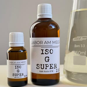 ISO G SUPER – Molécula de ámbar amaderado seco con grafito, tipo Iso-E con tendencia gamma