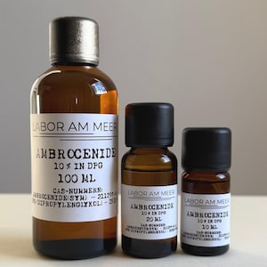 Ambrocenide – Woody Amber Booster with Extreme Diffusion