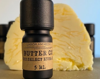 Butter CO2 Wählen Sie 5 ml Natürliche Parfüm Zutat mit reichen cremigen Aroma