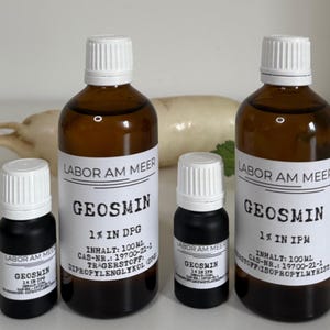 Geosmin 1% Solution – Wet Earth, Rain & Cellar Note | DPG or IPM | 10ml / 100ml