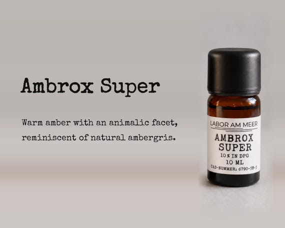 アロマケミカル大量セット Ambrox Iso E Super等 Ambroxan Discovery Set 4 X 10 Ml, 10% in DPG – Ambrofix, Ambermor