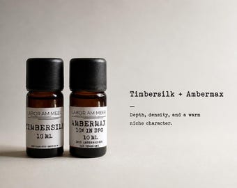 Iso E Super & Ambroxan Set | Woody Amber Fragrance Molecules
