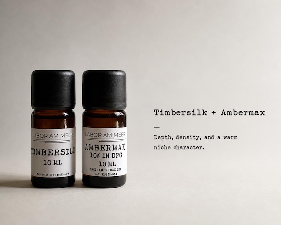 Iso E Super & Ambroxan Set | Woody Amber Fragrance Molecules