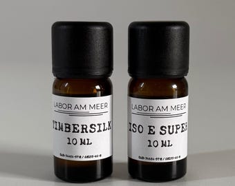 Iso E Super + Timbersilk Set | Velvety & Silky Woody-Amber Molecules | 2×10 ml Perfumery Essentials